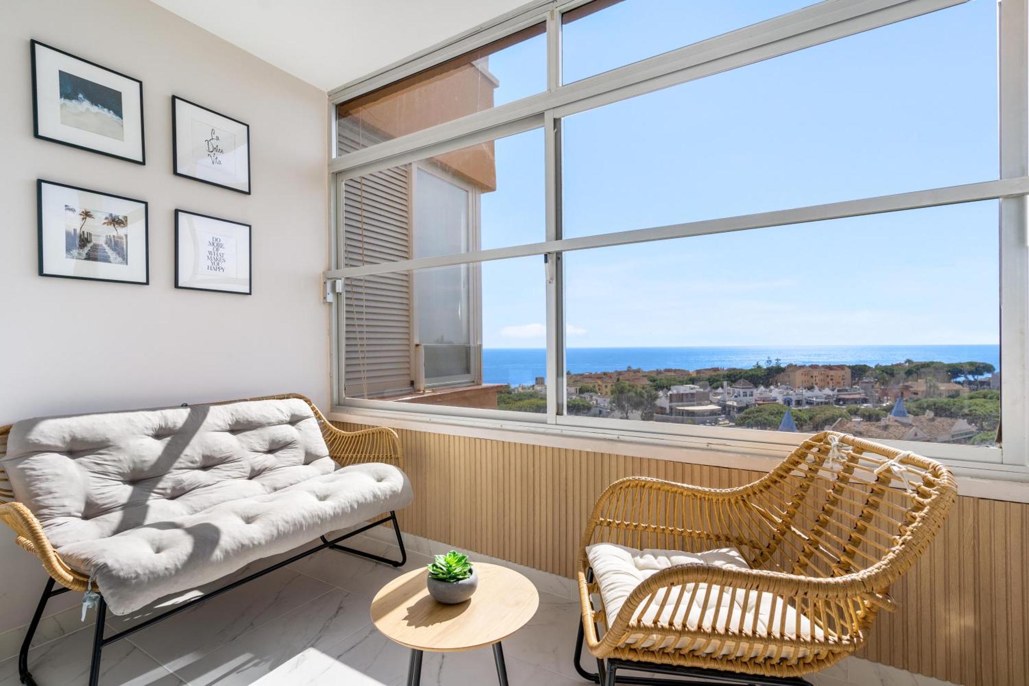 Modern Studio Apartment With Sea Views 5 Min From The Beach Sitio de Calahonda Luaran gambar